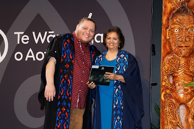 Photo from Ceremony 7 of the TWoA Tāmaki Makaurau 2025 Graduations (May 2025) held at the Mangere Arts Centre in Auckland, New Zealand on Wednesday, 28 May, 2025. Photo by Mike Walen / KeyImagery Photography. Copyright: © 2025 Te Wānanga o Aotearoa.