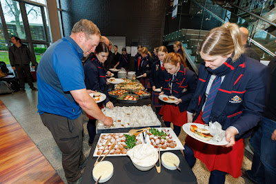 Photo from the 2022 Father/Daughter Breakfast held in the Nancy Light Hall at Waikato Diocesan in Hamilton, Waikato, New Zealand. Taken: Monday, 5 September, 2022. Photography: Mike Walen / KeyImagery Photography. Copyright: © Waikato Diocesan School for Girls.