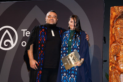 Photo from Ceremony 7 of the TWoA Tāmaki Makaurau 2025 Graduations (May 2025) held at the Mangere Arts Centre in Auckland, New Zealand on Wednesday, 28 May, 2025. Photo by Mike Walen / KeyImagery Photography. Copyright: © 2025 Te Wānanga o Aotearoa.