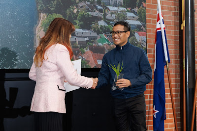 Photo from the HCC NZ Citizenship Ceremony held at The Atrium, Wintec/Te Pukenga, Hamilton, Waikato, New Zealand on Monday, 6 May, 2024. Photo: Mike Walen / KeyImagery Photography. Copyright: © Hamilton City Council.