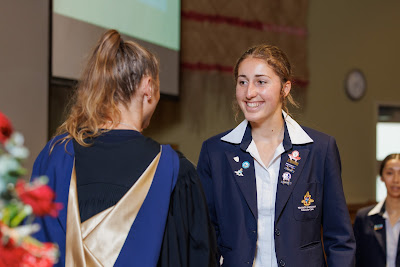 Photo from the Waikato Diocesan Senior Prize-giving 2022 held at Waikato Diocesan School for Girls, Hamilton, New Zealand, on Thursday 27 October 2022.  Photo: Mike Walen / KeyImagery Photography. Copyright: © Waikato Diocesan School for Girls.