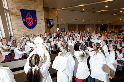 Photo from Waikato Diocesan House Singing 2022, held at Waikato Diocesan, Hamilton, New Zealand on Friday, 2 July, 2022. Photo: Mike Walen / KeyImagery Photography. Copyright: © Waikato Diocesan School for Girls.