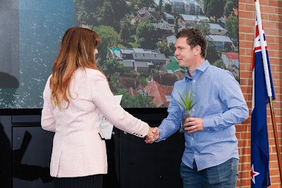 Photo from the HCC NZ Citizenship Ceremony held at The Atrium, Wintec/Te Pukenga, Hamilton, Waikato, New Zealand on Monday, 6 May, 2024. Photo: Mike Walen / KeyImagery Photography. Copyright: © Hamilton City Council.
