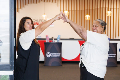 Photo from Ceremony 7 of the TWoA Tāmaki Makaurau 2025 Graduations (May 2025) held at the Mangere Arts Centre in Auckland, New Zealand on Wednesday, 28 May, 2025. Photo by Mike Walen / KeyImagery Photography. Copyright: © 2025 Te Wānanga o Aotearoa.