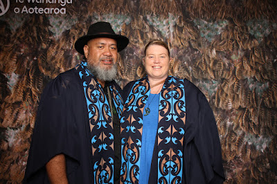 Booth photo from the TWoA Tainui 2023 Graduations (Ceremony 1 - Wednesday Morning), held at Hamilton Boys High School, Hamilton, Waikato, New Zealand on Wednesday, 19 April 2023. Photo: InstaBooth by KeyImagery Photography. Copyright: © Te Wānanga o Aotearoa.