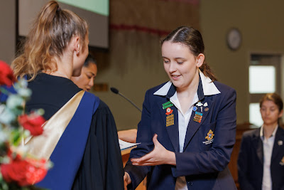 Photo from the Waikato Diocesan Senior Prize-giving 2022 held at Waikato Diocesan School for Girls, Hamilton, New Zealand, on Thursday 27 October 2022.  Photo: Mike Walen / KeyImagery Photography. Copyright: © Waikato Diocesan School for Girls.