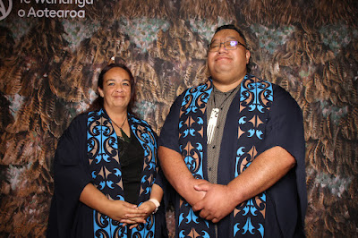 Booth photo from the TWoA Tainui 2023 Graduations (Ceremony 1 - Wednesday Morning), held at Hamilton Boys High School, Hamilton, Waikato, New Zealand on Wednesday, 19 April 2023. Photo: InstaBooth by KeyImagery Photography. Copyright: © Te Wānanga o Aotearoa.