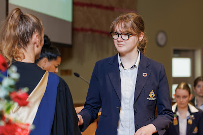 Photo from the Waikato Diocesan Senior Prize-giving 2022 held at Waikato Diocesan School for Girls, Hamilton, New Zealand, on Thursday 27 October 2022.  Photo: Mike Walen / KeyImagery Photography. Copyright: © Waikato Diocesan School for Girls.