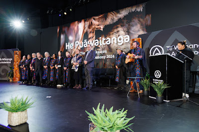 Photo from the TWoA Tāmaki Makaurau 2024 Graduations (Ceremony 6 @ 7pm), held at Church Unlimited, Glendene, Auckland, New Zealand on Wednesday, 26 June, 2024. Photo: Mike Walen / KeyImagery Photography. Copyright: © Te Wānanga o Aotearoa.