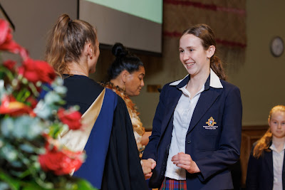 Photo from the Waikato Diocesan Senior Prize-giving 2022 held at Waikato Diocesan School for Girls, Hamilton, New Zealand, on Thursday 27 October 2022.  Photo: Mike Walen / KeyImagery Photography. Copyright: © Waikato Diocesan School for Girls.