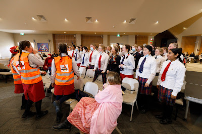 Photo from Waikato Diocesan House Singing 2022, held at Waikato Diocesan, Hamilton, New Zealand on Friday, 2 July, 2022. Photo: Mike Walen / KeyImagery Photography. Copyright: © Waikato Diocesan School for Girls.