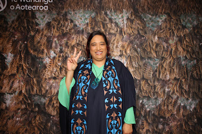 Booth photo from the TWoA Tainui 2023 Graduations (Ceremony 1 - Wednesday Morning), held at Hamilton Boys High School, Hamilton, Waikato, New Zealand on Wednesday, 19 April 2023. Photo: InstaBooth by KeyImagery Photography. Copyright: © Te Wānanga o Aotearoa.