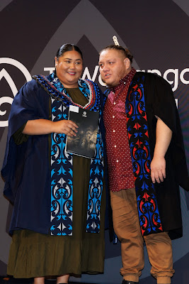 Photo from Ceremony 7 of the TWoA Tāmaki Makaurau 2025 Graduations (May 2025) held at the Mangere Arts Centre in Auckland, New Zealand on Wednesday, 28 May, 2025. Photo by Mike Walen / KeyImagery Photography. Copyright: © 2025 Te Wānanga o Aotearoa.