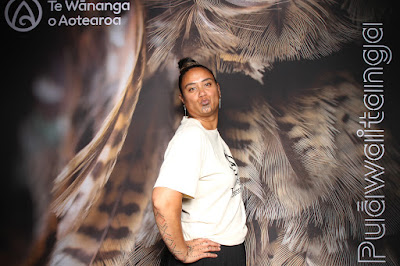 Booth photo from Ceremony 2 of the TWoA Tāmaki Makaurau 2025 Graduations (March 2025) held at the Mangere Arts Centre in Auckland, New Zealand on Wednesday, 12 March, 2025. Photo: InstaBooth by KeyImagery Photography. Copyright: © 2025 Te Wānanga o Aotearoa.
