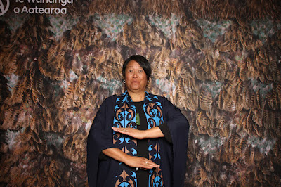 Booth photo from the TWoA Tainui 2023 Graduations (Ceremony 1 - Wednesday Morning), held at Hamilton Boys High School, Hamilton, Waikato, New Zealand on Wednesday, 19 April 2023. Photo: InstaBooth by KeyImagery Photography. Copyright: © Te Wānanga o Aotearoa.