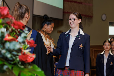Photo from the Waikato Diocesan Senior Prize-giving 2022 held at Waikato Diocesan School for Girls, Hamilton, New Zealand, on Thursday 27 October 2022.  Photo: Mike Walen / KeyImagery Photography. Copyright: © Waikato Diocesan School for Girls.