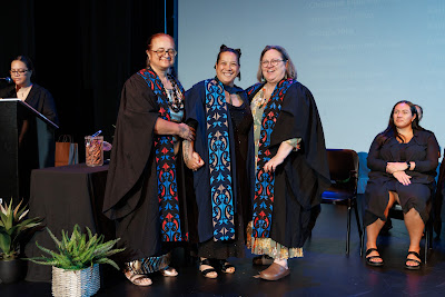 Photo from Ceremony 1 of the TWoA Tāmaki Makaurau 2025 Graduations (March 2025) held at the Mangere Arts Centre in Auckland, New Zealand on Wednesday, 12 March, 2025. Photo by Mike Walen / KeyImagery Photography. Copyright: © 2025 Te Wānanga o Aotearoa.