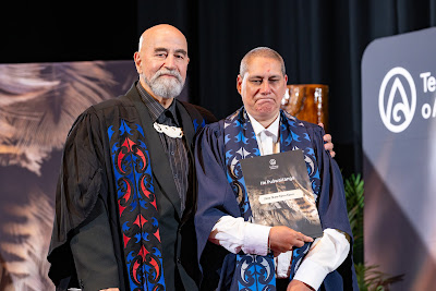 Photo from the TWoA Whirikoka 2024 Graduation (Gisborne), held at the War Memorial Theatre, Gisborne, East Coast, New Zealand on Wednesday, 16 April, 2025. Photo by Alick Saunders for KeyImagery Photography. Copyright: © 2025 Te Wānanga o Aotearoa.