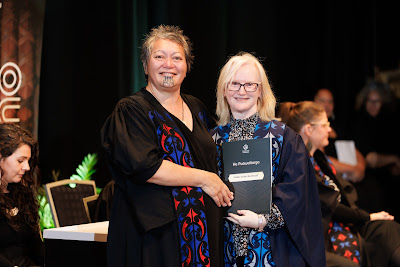 Photo from the TWoA Tāmaki Makaurau 2023 Graduations (Ceremony 5 @ 3pm), held at the Due Drop Events Centre, Manukau, Auckland, New Zealand on Thursday, 8 June, 2023. Photo: Mike Walen / KeyImagery Photography. Copyright: © Te Wānanga o Aotearoa.