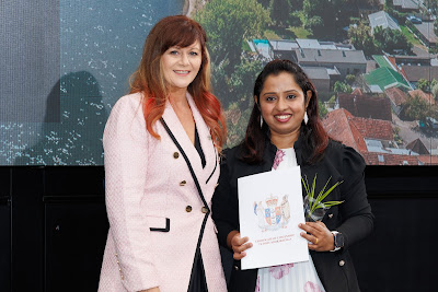 Photo from the HCC NZ Citizenship Ceremony held at The Atrium, Wintec/Te Pukenga, Hamilton, Waikato, New Zealand on Monday, 6 May, 2024. Photo: Mike Walen / KeyImagery Photography. Copyright: © Hamilton City Council.