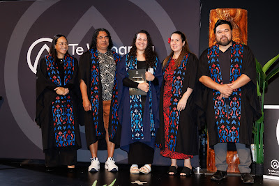 Photo from Ceremony 1 of the TWoA Tāmaki Makaurau 2025 Graduations (May 2025) held at the Mangere Arts Centre in Auckland, New Zealand on Monday, 26 May, 2025. Photo by Mike Walen / KeyImagery Photography. Copyright: © 2025 Te Wānanga o Aotearoa.