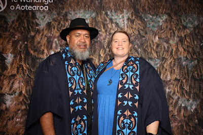 Booth photo from the TWoA Tainui 2023 Graduations (Ceremony 1 - Wednesday Morning), held at Hamilton Boys High School, Hamilton, Waikato, New Zealand on Wednesday, 19 April 2023. Photo: InstaBooth by KeyImagery Photography. Copyright: © Te Wānanga o Aotearoa.