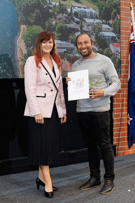 Photo from the HCC NZ Citizenship Ceremony held at The Atrium, Wintec/Te Pukenga, Hamilton, Waikato, New Zealand on Monday, 6 May, 2024. Photo: Mike Walen / KeyImagery Photography. Copyright: © Hamilton City Council.