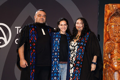 Photo from Ceremony 7 of the TWoA Tāmaki Makaurau 2025 Graduations (May 2025) held at the Mangere Arts Centre in Auckland, New Zealand on Wednesday, 28 May, 2025. Photo by Mike Walen / KeyImagery Photography. Copyright: © 2025 Te Wānanga o Aotearoa.