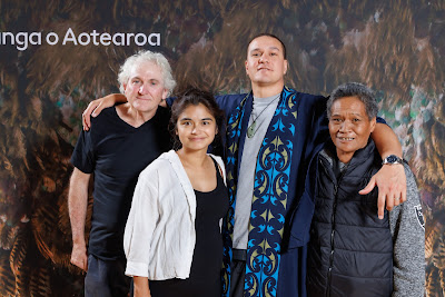 Studio photo from the TWoA Tainui 2023 Graduations (Ceremony 2 - Wednesday Afternoon), held at Hamilton Boys High School, Hamilton, Waikato, New Zealand on Wednesday, 19 April 2023. Photo: Mike Walen / KeyImagery Photography. Copyright: © Te Wananga o Aotearoa.