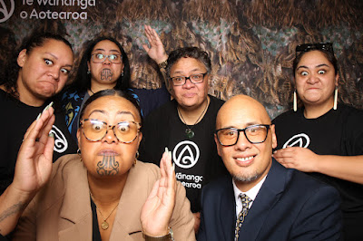 Booth photo from the TWoA Tainui 2023 Graduations (Ceremony 1 - Wednesday Morning), held at Hamilton Boys High School, Hamilton, Waikato, New Zealand on Wednesday, 19 April 2023. Photo: InstaBooth by KeyImagery Photography. Copyright: © Te Wānanga o Aotearoa.