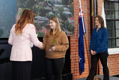 Photo from the HCC NZ Citizenship Ceremony held at The Atrium, Wintec/Te Pukenga, Hamilton, Waikato, New Zealand on Monday, 6 May, 2024. Photo: Mike Walen / KeyImagery Photography. Copyright: © Hamilton City Council.