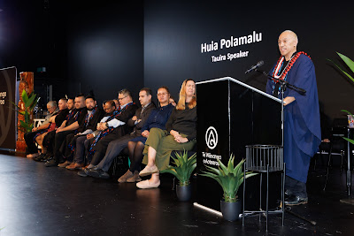 Photo from Ceremony 7 of the TWoA Tāmaki Makaurau 2025 Graduations (May 2025) held at the Mangere Arts Centre in Auckland, New Zealand on Wednesday, 28 May, 2025. Photo by Mike Walen / KeyImagery Photography. Copyright: © 2025 Te Wānanga o Aotearoa.