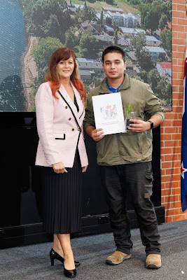Photo from the HCC NZ Citizenship Ceremony held at The Atrium, Wintec/Te Pukenga, Hamilton, Waikato, New Zealand on Monday, 6 May, 2024. Photo: Mike Walen / KeyImagery Photography. Copyright: © Hamilton City Council.