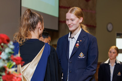 Photo from the Waikato Diocesan Senior Prize-giving 2022 held at Waikato Diocesan School for Girls, Hamilton, New Zealand, on Thursday 27 October 2022.  Photo: Mike Walen / KeyImagery Photography. Copyright: © Waikato Diocesan School for Girls.