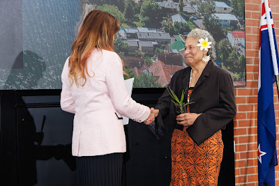 Photo from the HCC NZ Citizenship Ceremony held at The Atrium, Wintec/Te Pukenga, Hamilton, Waikato, New Zealand on Monday, 6 May, 2024. Photo: Mike Walen / KeyImagery Photography. Copyright: © Hamilton City Council.