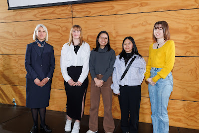 Photo from the Waikato Graduate Women Educational Trust (WGWET) Awards 2023 event held at The Gallagher Academy of Performing Arts at the Univsersity of Waikato in Hamilton, Waikato, New Zealand on Thursday, 6 July, 2023. Photo by Mike Walen / KeyImagery Photography. Copyright: © Waikato Graduate Women Educational Trust.