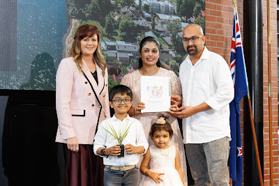 Photo from the HCC NZ Citizenship Ceremony 1 (Morning) held at The Atrium, Wintec/Te Pukenga, Hamilton, Waikato, New Zealand at 10:00am on Monday, 12 August, 2024. Photo: Mike Walen / KeyImagery Photography. Copyright: © Hamilton City Council.