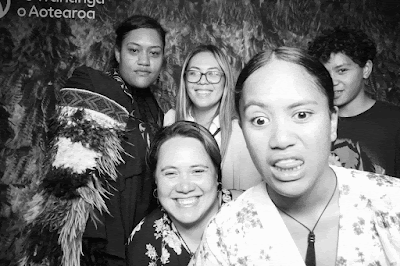 Booth photo from the TWoA Tainui 2023 Graduations (Ceremony 1 - Wednesday Morning), held at Hamilton Boys High School, Hamilton, Waikato, New Zealand on Wednesday, 19 April 2023. Photo: InstaBooth by KeyImagery Photography. Copyright: © Te Wānanga o Aotearoa.