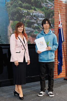 Photo from the HCC NZ Citizenship Ceremony held at The Atrium, Wintec/Te Pukenga, Hamilton, Waikato, New Zealand on Monday, 6 May, 2024. Photo: Mike Walen / KeyImagery Photography. Copyright: © Hamilton City Council.