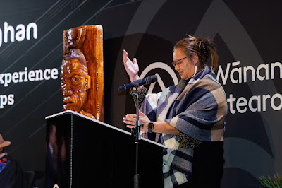 Photo from the TWoA Tāmaki Makaurau 2024 Graduations (Ceremony 6 @ 7pm), held at Church Unlimited, Glendene, Auckland, New Zealand on Wednesday, 26 June, 2024. Photo: Mike Walen / KeyImagery Photography. Copyright: © Te Wānanga o Aotearoa.