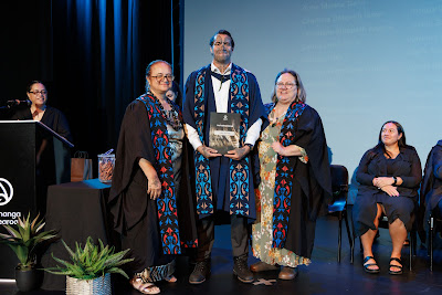 Photo from Ceremony 1 of the TWoA Tāmaki Makaurau 2025 Graduations (March 2025) held at the Mangere Arts Centre in Auckland, New Zealand on Wednesday, 12 March, 2025. Photo by Mike Walen / KeyImagery Photography. Copyright: © 2025 Te Wānanga o Aotearoa.