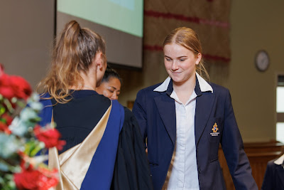 Photo from the Waikato Diocesan Senior Prize-giving 2022 held at Waikato Diocesan School for Girls, Hamilton, New Zealand, on Thursday 27 October 2022.  Photo: Mike Walen / KeyImagery Photography. Copyright: © Waikato Diocesan School for Girls.