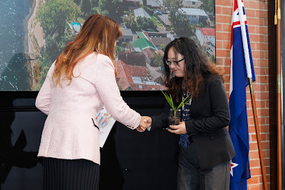 Photo from the HCC NZ Citizenship Ceremony held at The Atrium, Wintec/Te Pukenga, Hamilton, Waikato, New Zealand on Monday, 6 May, 2024. Photo: Mike Walen / KeyImagery Photography. Copyright: © Hamilton City Council.