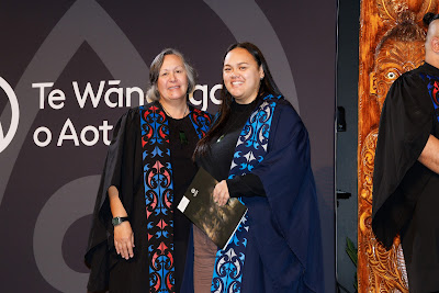 Photo from Ceremony 7 of the TWoA Tāmaki Makaurau 2025 Graduations (May 2025) held at the Mangere Arts Centre in Auckland, New Zealand on Wednesday, 28 May, 2025. Photo by Mike Walen / KeyImagery Photography. Copyright: © 2025 Te Wānanga o Aotearoa.