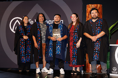 Photo from Ceremony 1 of the TWoA Tāmaki Makaurau 2025 Graduations (May 2025) held at the Mangere Arts Centre in Auckland, New Zealand on Monday, 26 May, 2025. Photo by Mike Walen / KeyImagery Photography. Copyright: © 2025 Te Wānanga o Aotearoa.