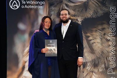 Photo from the TWoA Tainui 2025 Graduations (Ceremony 1 @ 10am) held at Claudelands Event Centre in Hamilton, Waikato, New Zealand on Tuesday, 29 April, 2025. Photography by Mike Walen / KeyImagery Photography. Copyright: © 2025 Te Wānanga o Aotearoa.