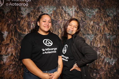 Booth photo from the TWoA Tainui 2023 Graduations (Ceremony 1 - Wednesday Morning), held at Hamilton Boys High School, Hamilton, Waikato, New Zealand on Wednesday, 19 April 2023. Photo: InstaBooth by KeyImagery Photography. Copyright: © Te Wānanga o Aotearoa.