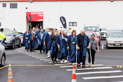 Photo from Ceremony 7 of the TWoA Tāmaki Makaurau 2025 Graduations (May 2025) held at the Mangere Arts Centre in Auckland, New Zealand on Wednesday, 28 May, 2025. Photo by Mike Walen / KeyImagery Photography. Copyright: © 2025 Te Wānanga o Aotearoa.