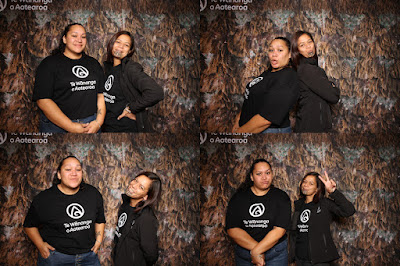 Booth photo from the TWoA Tainui 2023 Graduations (Ceremony 1 - Wednesday Morning), held at Hamilton Boys High School, Hamilton, Waikato, New Zealand on Wednesday, 19 April 2023. Photo: InstaBooth by KeyImagery Photography. Copyright: © Te Wānanga o Aotearoa.
