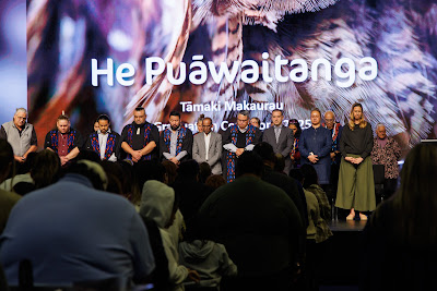 Photo from Ceremony 7 of the TWoA Tāmaki Makaurau 2025 Graduations (May 2025) held at the Mangere Arts Centre in Auckland, New Zealand on Wednesday, 28 May, 2025. Photo by Mike Walen / KeyImagery Photography. Copyright: © 2025 Te Wānanga o Aotearoa.